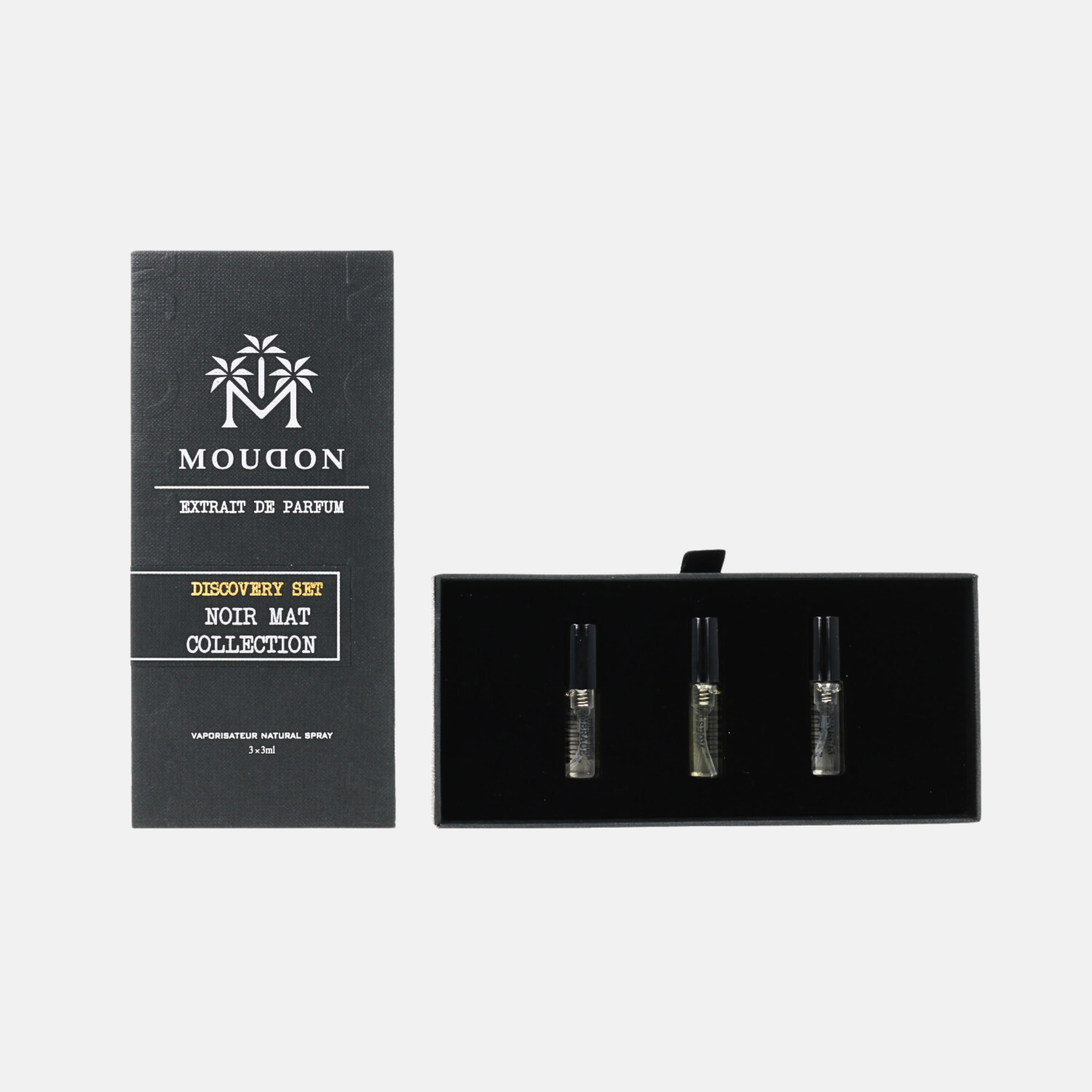 MOUDON NOIR MAT COLLECTION DISCOVERY SET 3 x 3 ml
